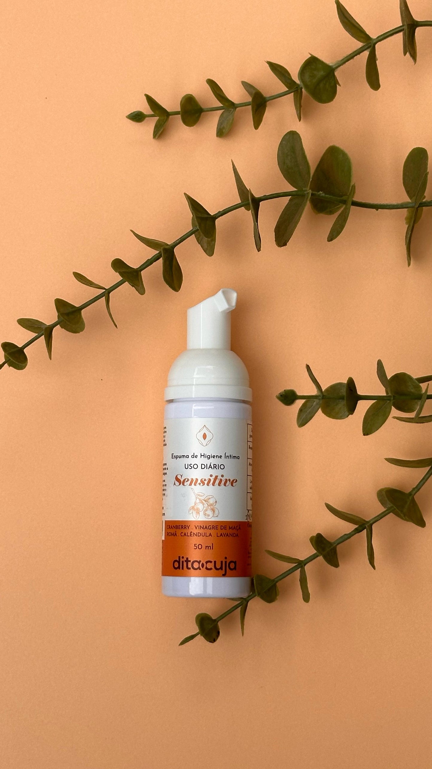» Mini Espuma Natural de Higiene Sensitive (Tamanho Viagem) (100% off)